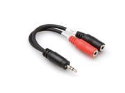 Hosa Stereo 3.5mm Male to Two Mono 3.5mm Female Adaptor