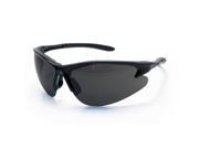 DB2 Safety Glasses Black Frame W Shade Lens