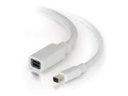 Cables To Go 54413 3FT MINI DISPLAYPORT EXTENSION CABLE M F WHITE