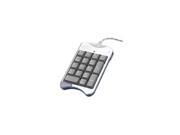 Compucessory CCS34222 Keypad Plug Play 3 .50in.x5 .50in.x1 .50in. Black Silver
