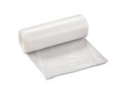 Low Density Can Liner 24 x 24 10gal .35mil Clear 50 Roll 20 Rolls Carton