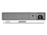 Signature XJ M151 3D Ready DLP Projector 720p HDTV 4 3 NTSC PAL SECAM 1024 x 768 XGA 1 800 1 3000 lm HDMI VGA In 180 W White Light Gray