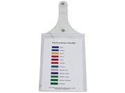 Magnetic Hanging Shop Ticket Holders Clear 75 6 x 9 15 Box