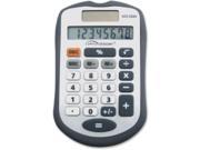 8 Digit Handheld Calculator Dark Gray