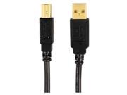Axis 12 0080 mp 007 pt bl A male To B male Usb 2.0 Cable 6 Ft