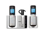 VTECH DS6671 3 DECT 6.0 Connect to Cell TM 2 Handset Phone System Cordless Headset 2 Handset