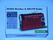Weatherx Wr182r Weatherx Flashlight With Am fm weatherband Radio