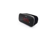 Timex Audio T121B Alarm Clock Black 0.7 Red Display