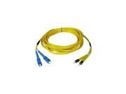 Tripp Lite N354 01M Duplex Singlemode 8.3 125 Fiber Optic Patch Cable SC ST 1M 3ft