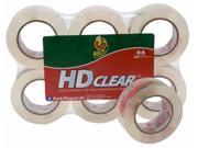 Heavy Duty Carton Packaging Tape 1.88 x 110 yards Clear 6 Pack