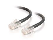 C2G Cables to Go 00528 Cat5E Non Booted Patch Cable Black 2 Feet 0.60 Meters