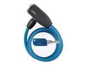 WORDLOCK CL 583 BL WLX Series 8mm Matchkey Cable Lock Blue