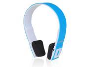 Sylvania SBT214 BLUE Bluetooth Headphones with Microphone Blue
