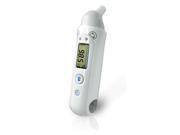 PYLE PHTM20BTGR Bluetooth Infrared Ear Body Digital Thermometer with Downloadable Pyle Health Application LCD Display and Safe for All Ages