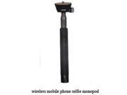 QFX Universal Bluetooth Selfie Stick 39.60 Height Black