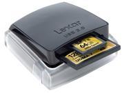 Lexar Professional LRW400 Dual Slot SD CF Reader LRW400CRBNA