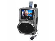 KARAOKE USA GF757 DVD CD G MP3 G Karaoke System with 7 TFT Color Screen and Record Function