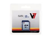 V7 VASD2GR 1N 2 GB Secure Digital SD Card 1 Card Retail