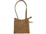 Bulldog Cases Cross Body Style Purse Leather Universal Fit Holster Included Tan Finish BDP 032