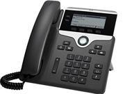 Cisco CP 7811 K9= Cisco 7811 IP Phone Cable Wall Mountable Charcoal 1 x Total Line VoIP Caller ID Speakerphone 2 x Network RJ 45 PoE Por
