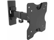 inland 5415 Black 13 27 Full Motion TV Wall Mount fits 13in to 27in