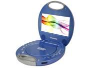 SYLVANIA SDVD7046 BLUE 7 Portable DVD Players with Integrated Handle Blue