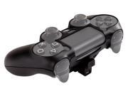 Gioteck PS4 Controller Skin Plus Black W Built In Battery