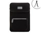 Neoprene Tablet Carrying Case Sleeve with Durable Padded Material Accessory Storage Pocket Travel Handle by USA GEAR – Works With the Samsung Galaxy Tab S2