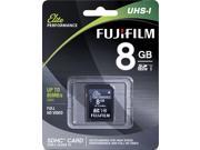Fujifilm Elite 8GB SDHC Class 10 UHS 1 Flash Memory Card 600x 90MB s