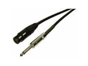 Comprehensive Performer Series Hi Z Microphone Cable with Neutrik XLR 100ft
