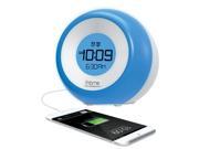 iHome iM29SC Color Changing Dual Alarm FM Clock Radio with USB Charging