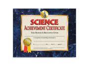 Hayes School Publishing VA571 Science Achievement Certificate Set of 30 8.5 X 11 Certificates