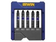 Impact Screwdriver Bit Set Tool Steel Irwin 1866977