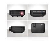 Compact Digital Multimedia Projector HD 1080p Support Up to 80 inch Display USB HDMI Mac PC Compatible