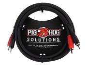 Pig Hog 6 RCA Male to RCA Male Dual Cable PD RCA06