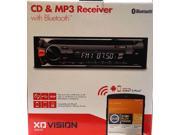 Xo Vision Xr301bt Single Din In Dash Cd Am fm Mpx2 Receiver With Bluetooth r 9.40in. x 8.80in. x 3.40in.