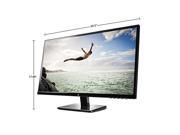 HP Home 27sv 27 LED LCD Monitor 16 9 7 ms 1920 x 1080 16.7 Million Colors 250 Nit 1