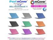 iPearl MCOVERDLC111BLUE Blue Ipearl Mcover Hard Shell Case For 11.6 Original Dell Chromebook 11 210 Ac