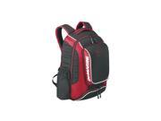 DeMarini Momentum Carrying Case Backpack for Bottle Gear Cellular Phone Bat Shoes Helmet Glove Scarlet