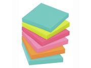 Post it Miami Collection Super Sticky Notes