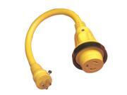 Marinco Pigtail Adapter Plus - 30A Female To 15A Male Marinco Pigtail Adapter Plus - 30A Female To 15A Male