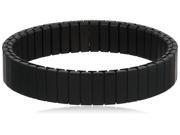 RILEE AND LO BLACK STACKING BRACELET SATIN