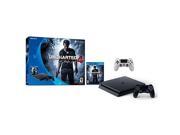Sony PlayStation 4 500GB Console Uncharted 4 Limited Edition Bundle with Dual Shock 4 Wireless Controller Silver