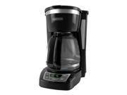 BLACK DECKER CM1160B 12 Cup Programmable Coffee Maker Digital Control Programmable Coffee Maker Black Stainless Steel