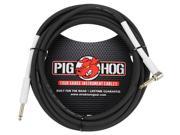 Pig Hog 10 foot 1 4 in 1 4 in Right Angle 8mm Tour Grade Instrument Cable
