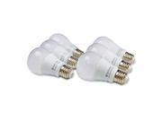 Verbatim A19 6 Pack Warm White 3000K LED Bulb Replaces 60W Non Dimmable 99072