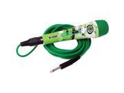 GREEN PLANET Style Unidirectional Dynamic Microphone w XLR Jack Cable Karaoke Software