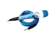 ICE BLUE Style Unidirectional Dynamic Microphone w XLR Jack Cable Karaoke Software