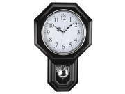 Sima 180BWAC Essex Pendulum Wall Clock 12 X 17 Inch