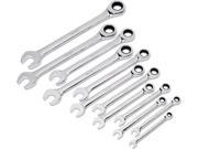 Titan 17355 12 Piece Ratcheting Combination Wrench Set